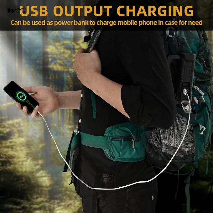 Super Bright 100000 Lumens LED Torch Waterproof for Fishing 50000 Hours Working Time 7
