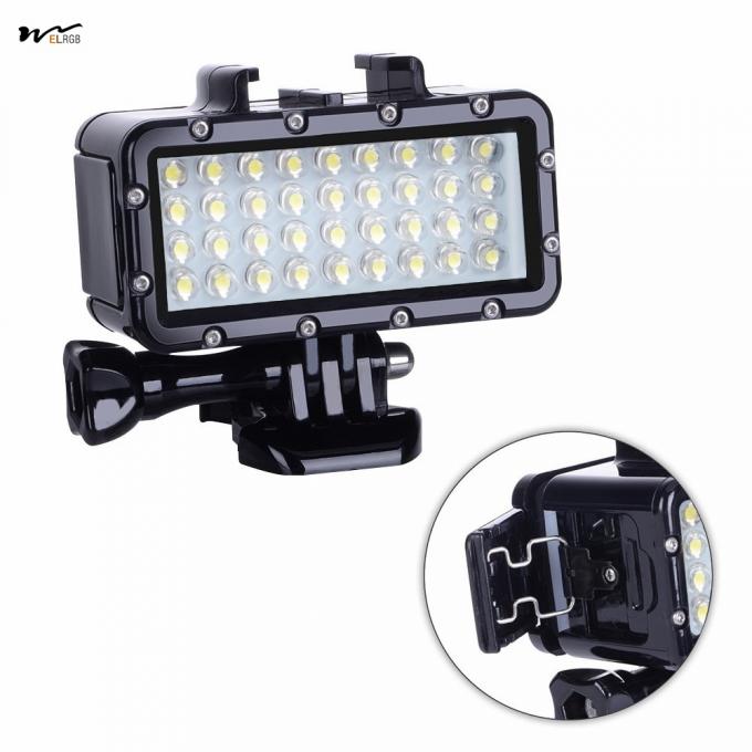 Waterproof LED Video Light High Power Dimmable Fill Night Light for Diving Underwater 3