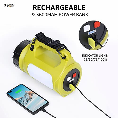 Modern Style 1000 Lumen Rechargeable Camping Lantern with 5 Modes and Waterproof Design 3