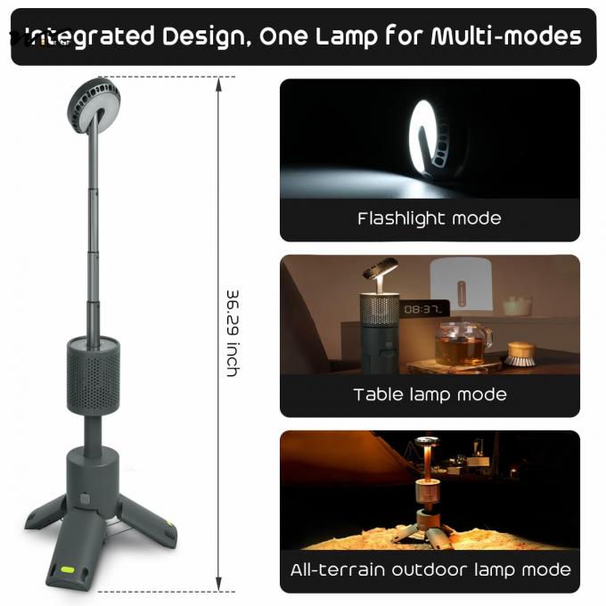 10000mah Batteries Camping Lantern Rechargeable with 32 LED Lights 50000 Working Hours 3