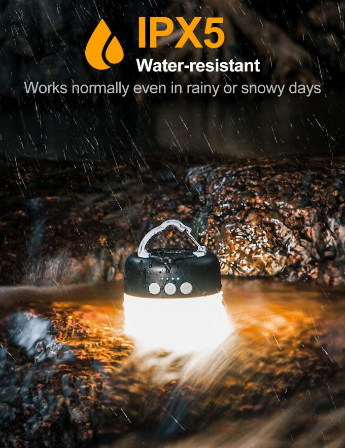 6700mAh Emergency Hanging Light for Camping Tent 50000 Hours Lifespan LED Camping Lantern 5