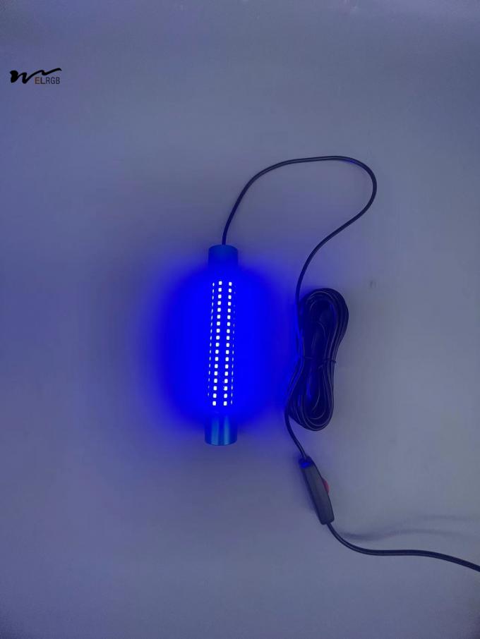 2V LED Fish Tank Lamp Luring Fish Lights in Yellow/White/Blue/Green 1500nm Wavelength 3- 6