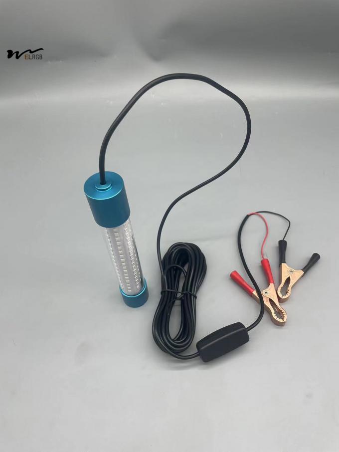 2V LED Fish Tank Lamp Luring Fish Lights in Yellow/White/Blue/Green 1500nm Wavelength 3- 3
