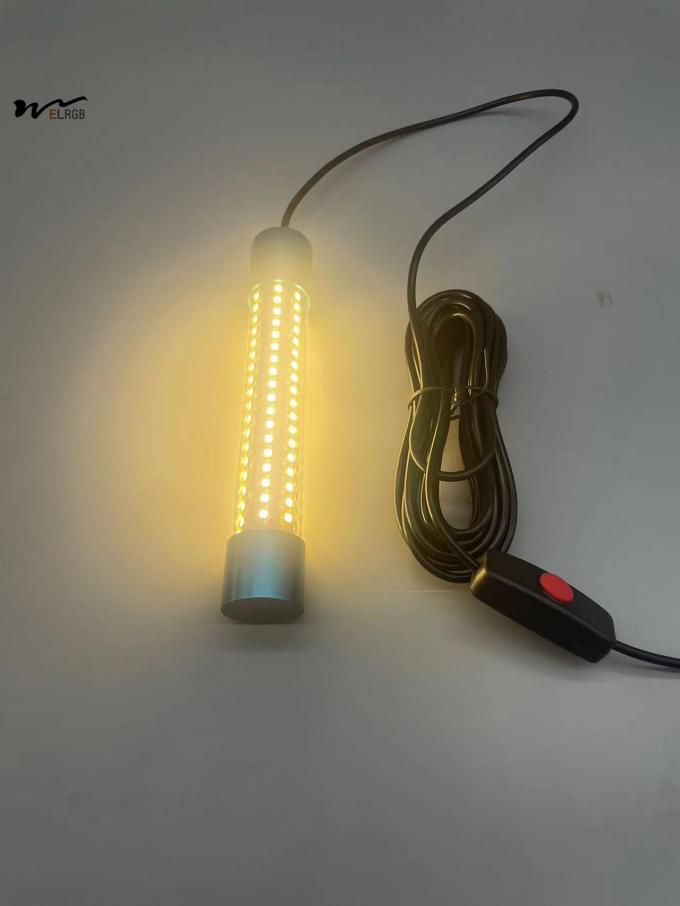 2V LED Fish Tank Lamp Luring Fish Lights in Yellow/White/Blue/Green 1500nm Wavelength 3- 4