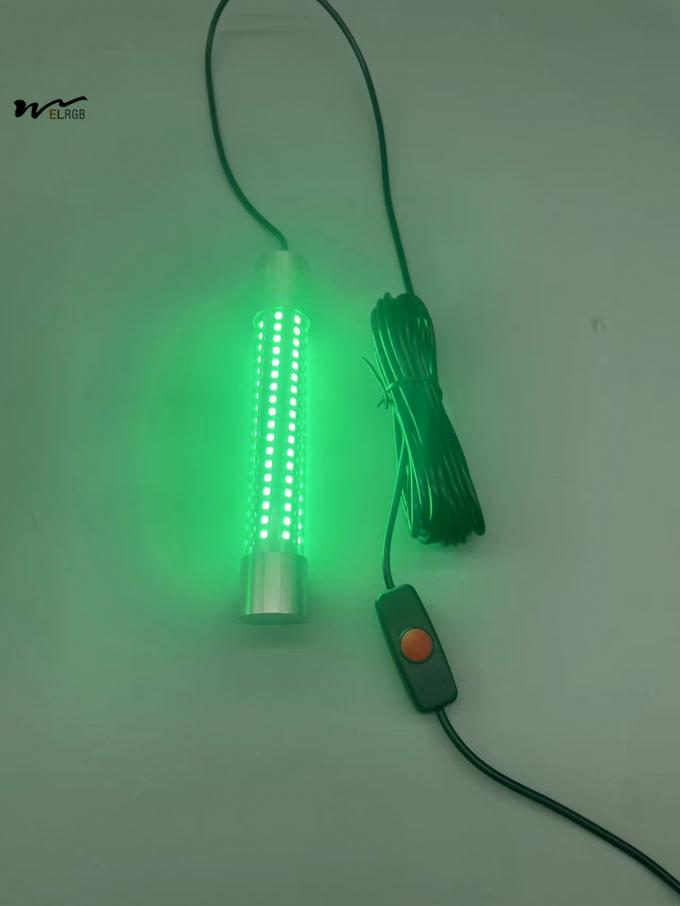 2V LED Fish Tank Lamp Luring Fish Lights in Yellow/White/Blue/Green 1500nm Wavelength 3- 5