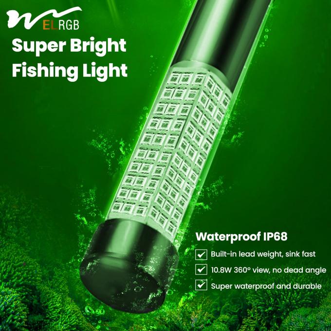 50000 Hours Lifespan 12V LED Underwater Squid Fishing Lamp for Sea Fishing 5