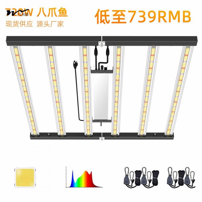 225 LED Beads 8000lm 600W 1200W 2000W Plant Growth Light for Greenhouse Succulent Seedling 4