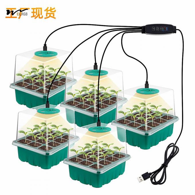 225 LED Beads 8000lm 600W 1200W 2000W Plant Growth Light for Greenhouse Succulent Seedling 3