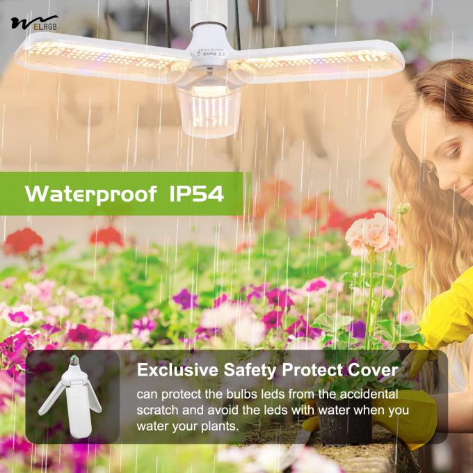 240 Volts Voltage 150W LED Plant Growth Light Bulb Full Spectrum for Indoor Plants 4