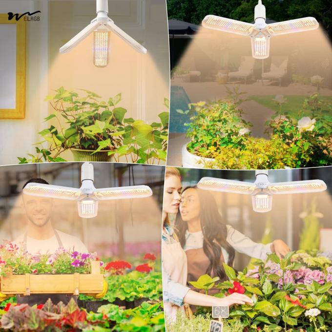 240 Volts Voltage 150W LED Plant Growth Light Bulb Full Spectrum for Indoor Plants 7