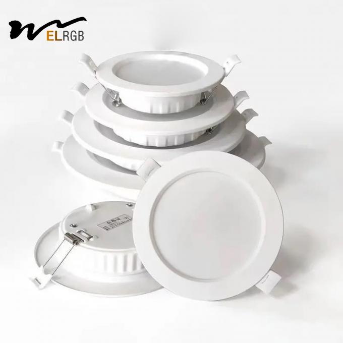 4000K Household Embedded Ceiling Lamp with Ultra-Thin Iron Hole and Smart Lighting LED 3