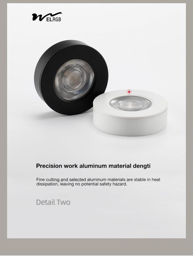 Ultra-Thin and Bright LED Downlight for Minimalist Ceiling Decoration without Drilling 18