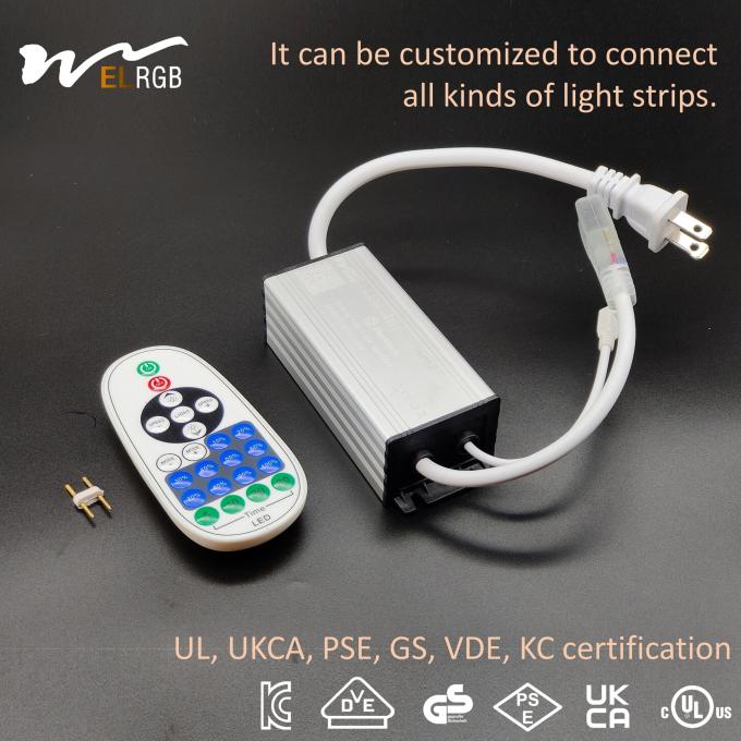 2024 Voltage LED Light Bar Dimmer Bluetooth APP Remote Control Monochrome LED Lamp Neon Lamp Controller with 2- 4