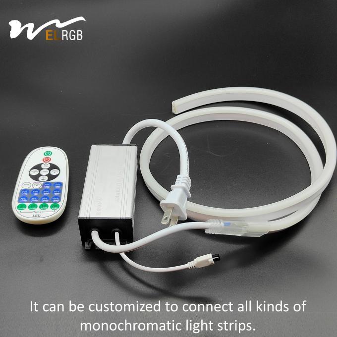 2024 Voltage LED Light Bar Dimmer Bluetooth APP Remote Control Monochrome LED Lamp Neon Lamp Controller with 2- 5