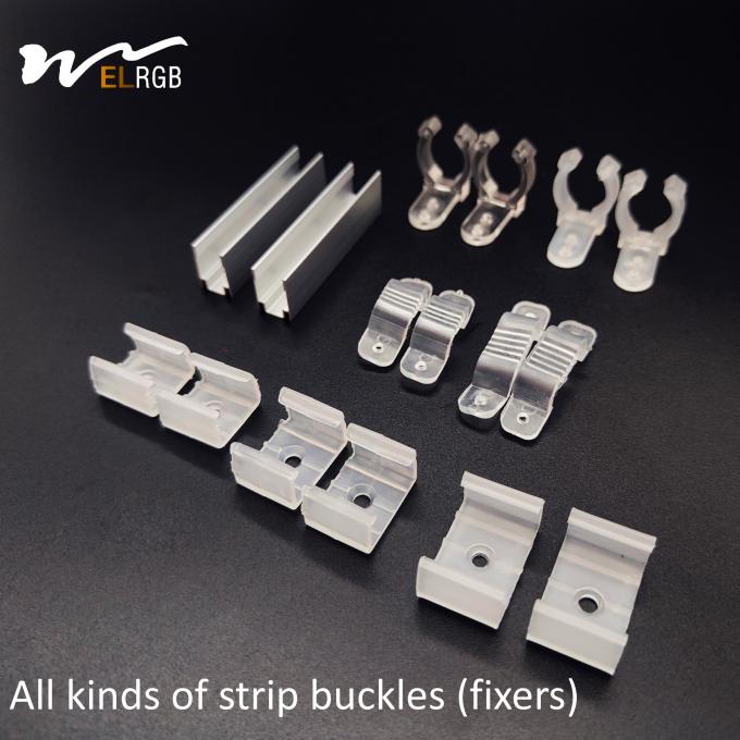 3014 5730 2835 5050 LED Light Strip Buckle Fixer Translucent Product Weight kg 0.01 2