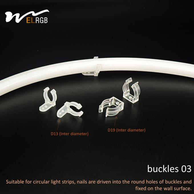 3014 5730 2835 5050 LED Light Strip Buckle Fixer Translucent Product Weight kg 0.01 5