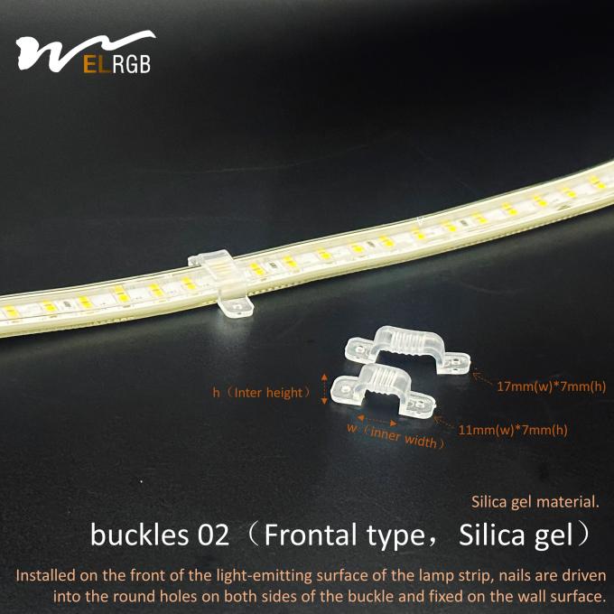 3014 5730 2835 5050 LED Light Strip Buckle Fixer Translucent Product Weight kg 0.01 4