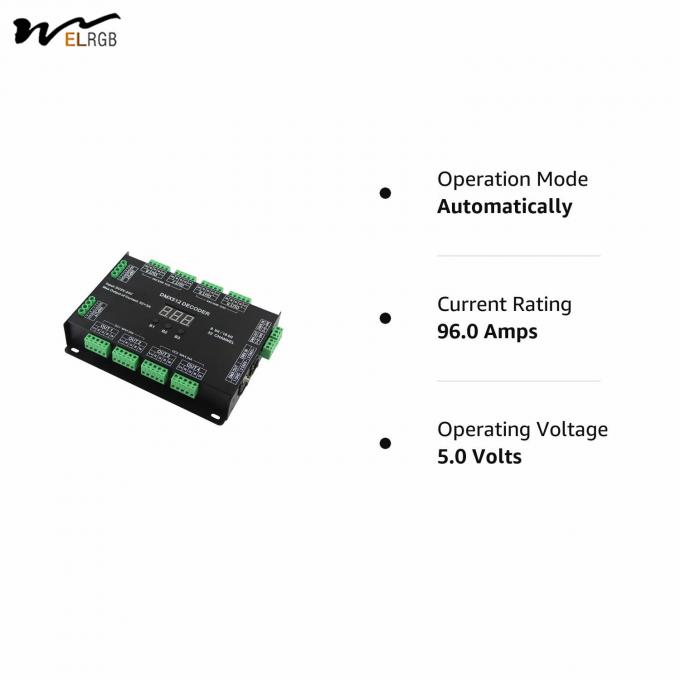 Customizable 32 Channel 96A RGBW DMX 512 LED Decoder Controller for Lighting Solutions 4