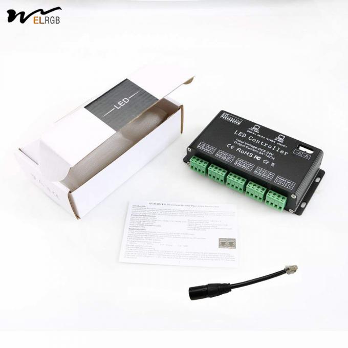 12 Channel DMX Decoder RGB LED Light Strip Controller Driver DC5V-24V LED Module Light 7