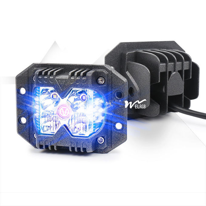 3500LM Cube Side Shooter Led Pods Vehicle LED Work Lights 12V 6500K 3