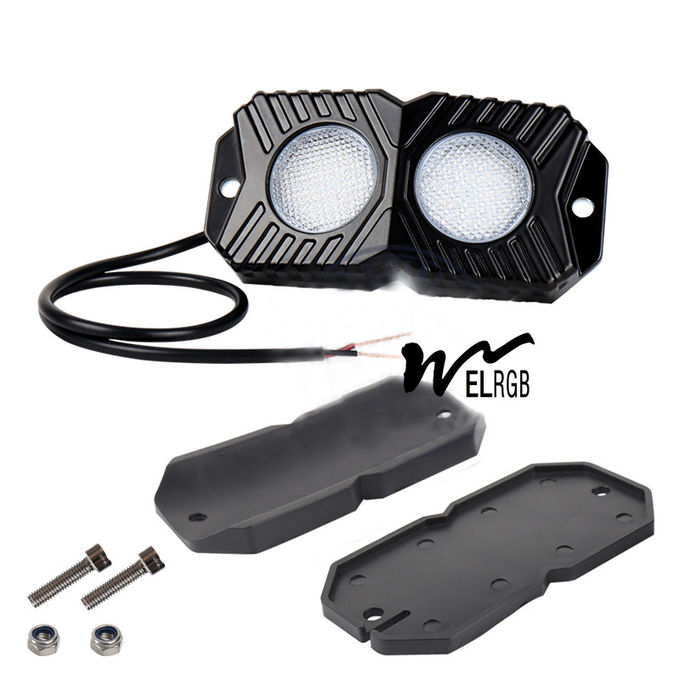 OEM 12V DC 18W Offroad Rock Lights Brightest Rock Lights For Utv 3
