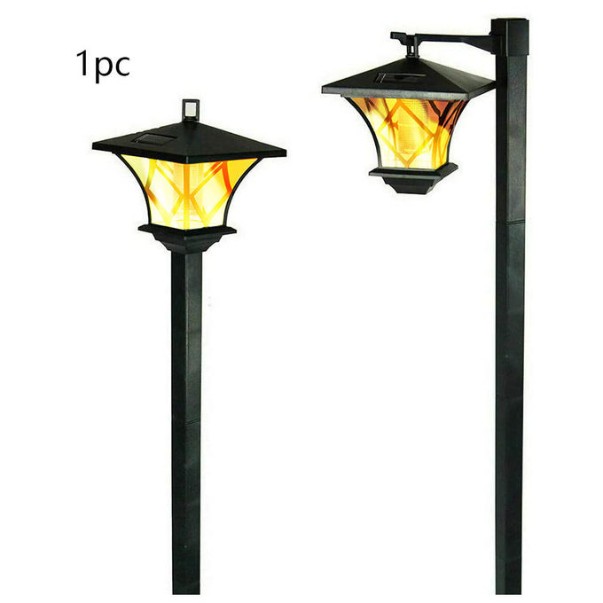 IP65 Waterproof Solar Flame Torch Light 2700K Soft Warm White 14