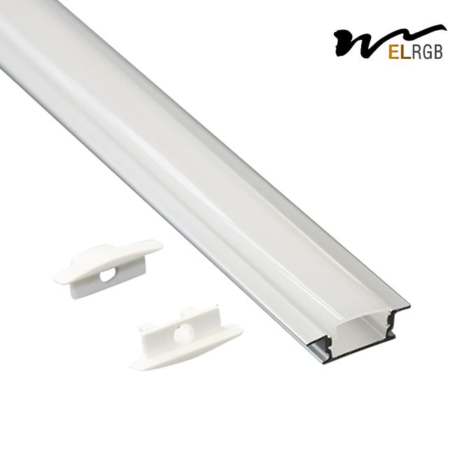 17x4mm Led Aluminum Channel Profile Curved Bendable Led Strip Light Profile 15