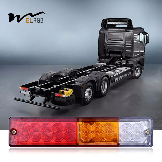 20 Leds 12V Waterproof Lights Truck LED Tail Light Lamp Yacht Car Trailer Taillight Reversing Running Brake Turn 1
