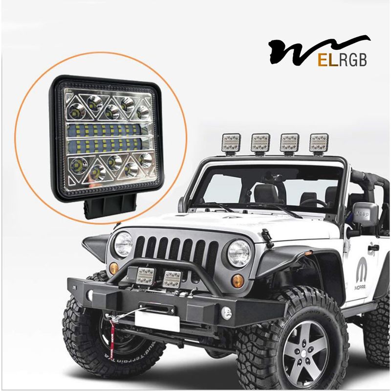 Aluminium SUV 4 Inch Led Tractor Lights Super Brightness 4 Inch Work Lights