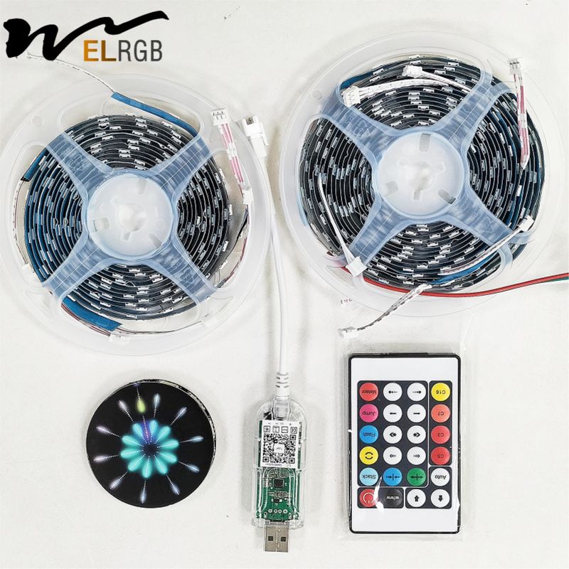 0.2 kg Fashion Color LED Music Voice Controlled Lights for Holiday Party Room Decoration