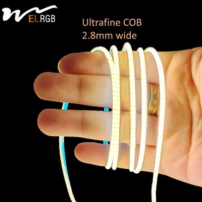 Good price 2.8mm Wide RGB COB Dimmable LED Strip For Car Home Hotel Deco online