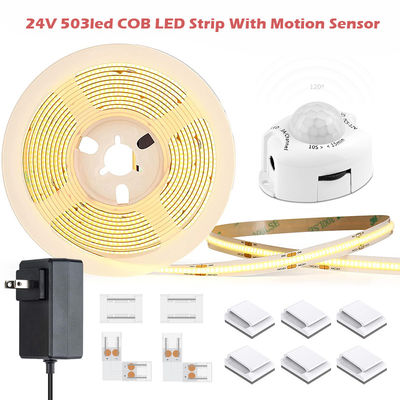 Good price 16.4ft 5M Led Tape Light Motion Sensor RA90 Timing Motion Activated Light Strip online