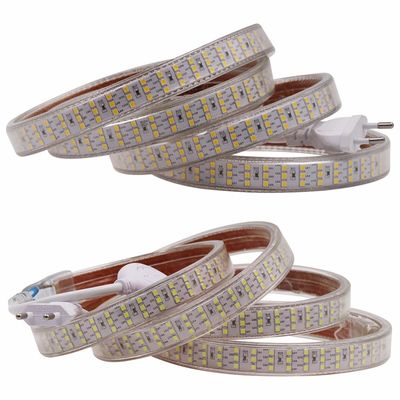 Good price SMD2835 220V Dimmable LED Strip 276Leds/M LED Tape Light Three Rows online