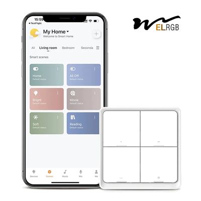 Good price Bluetooth Smart 4 Gang Light Switch LED Light Spare Parts Touch Control online