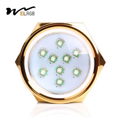 Good price 6000K LED Marine Lights Rgb Drain Plug Light Daylight Alert 2700lm online