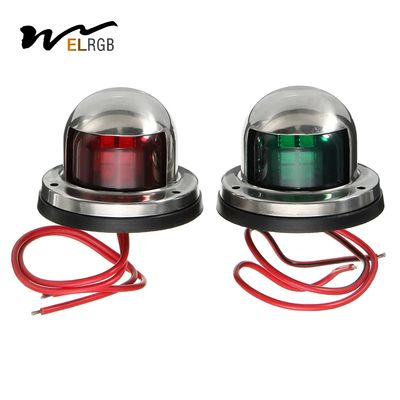 Good price 5050SMD IP68 Boat Bow Headlights Red Green LED Bow Navigation Light online