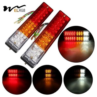 Good price 20 Leds 12V Waterproof Lights Truck LED Tail Light Lamp Yacht Car Trailer Taillight Reversing Running Brake Turn online