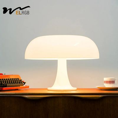 Good price Acrylic Orange Mushroom Lamp Indoor Work Light E27 Switch Control online