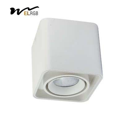Good price 25w 30w Square LED Spotlight Indoor Work Light Trimless COB Surface Mounted online