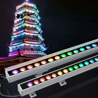 quality Dmx512 Architectural Wall Wash Lights Outdoor Working Light DC12V 36W RGB factory