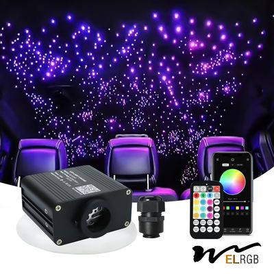 Good price RGBW 16W Fiber Optic Ceiling Lights Star Kit Twinkle 12v Car Roof Star Light online