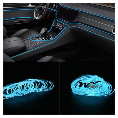 Good price 5M EL Car Cold Light Line RGB Neon Interior Atmosphere Light online