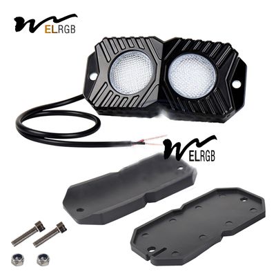 Good price OEM 12V DC 18W Offroad Rock Lights Brightest Rock Lights For Utv online