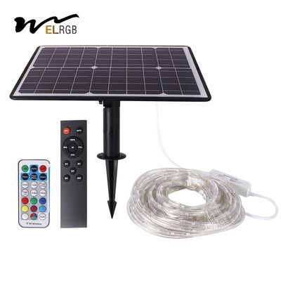 Good price IP65 IP67 Solar Powered Led Strip Lights Outdoor 6500K Solar Led Rope online