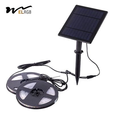 Good price 100lm 250LM Solar Powered LED Strip Solar Rope String Lights RoHS online
