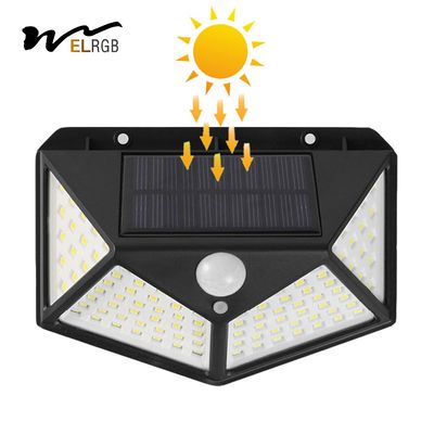 Good price 1000LM 100 LED Solar Powered Lights Solar Motion Detector Lights online
