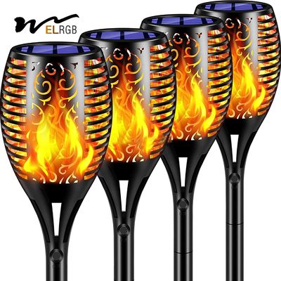 Good price IP65 Waterproof Solar Flame Torch Light 2700K Soft Warm White online