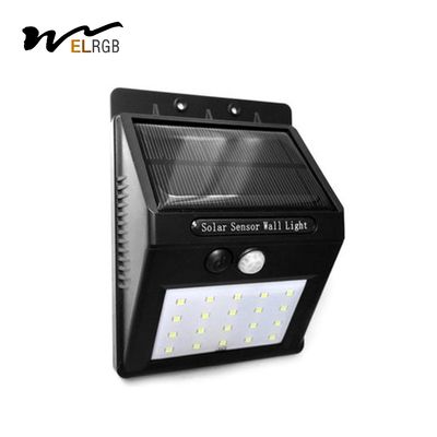 Good price 300lm PIR Solar Powered Motion Lights 6500k Pir Exterior Wall Lights online