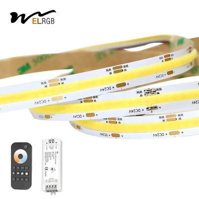 Good price 608LED Dimmable Cob Led Strip 10mm 5m Led Strip Lights With Adhesive Backing online