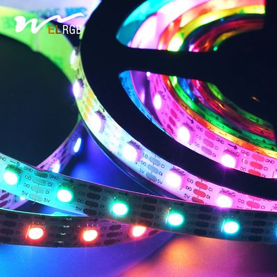 Good price 102 Leds Self Adhesive LED Strip 60 Pixel Self Adhesive Rope Lights online